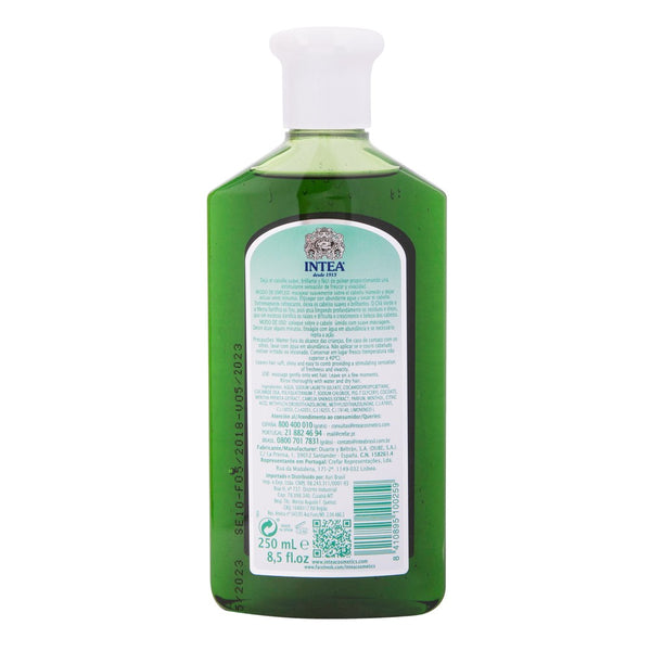 Shampoo Intea® TÈ VERDE e MENTA Speciale per capelli grassi