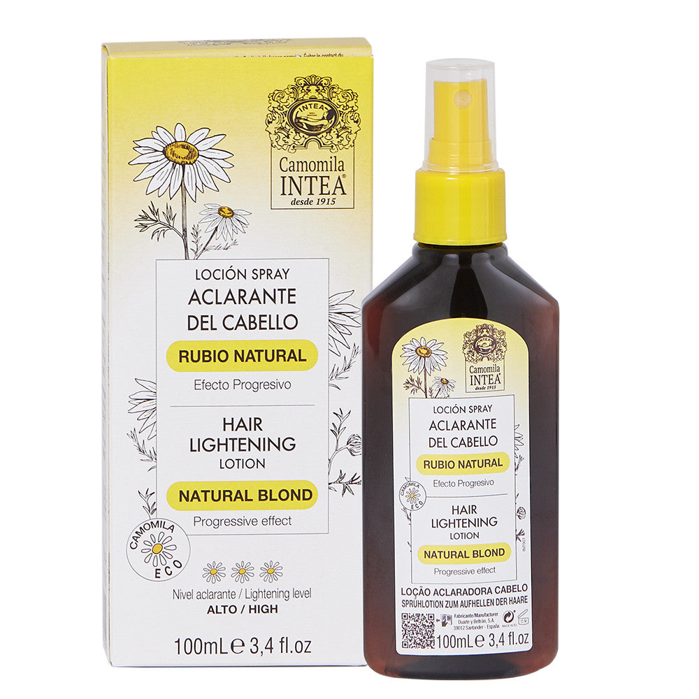 Lozione spray schiarente per capelli Camomila Intea® BIONDO NATURALE