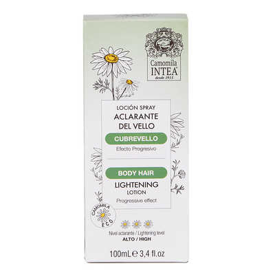 Lozione decolorante per il vello corporeo Camomila Intea® CUBREVELLO