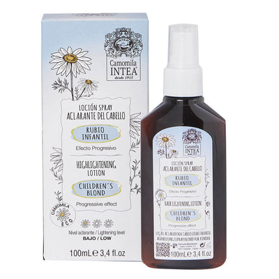 Light brown and dark blonde hair treatment CHILDREN or delicate adults